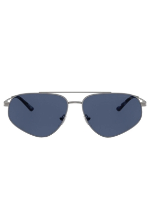 Emporio Armani Dark Blue Pilot Mens Sunglasses EA2156 300380 59