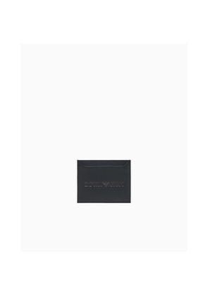 Emporio Armani Tumbled Leather Card Holder