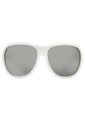 Moncler Smoke Mirror Oversized Ladies Sunglasses ML0284 21C 69