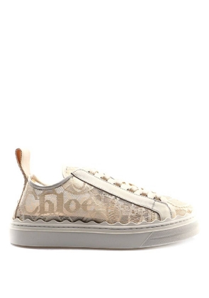 Chloe Lauren Low Top Lace Up Sneakers, Brand Size 38 ( US Size 8 )