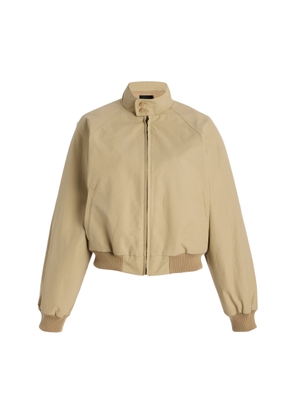 NILI LOTAN Lauzerte Cotton-Nylon Bomber Jacket - Moda Operandi