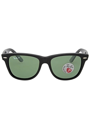 Ray Ban Original Wayfarer Classic Polarized Green Classic G-15 Unisex Sunglasses RB2140 901/58 54