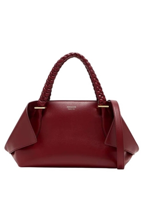 Ferragamo Burgundy Folded M Handbag
