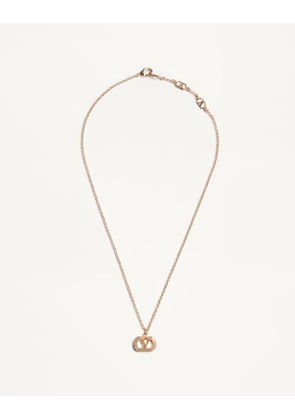 Valentino Garavani Valentino Garavani Ovalette Metal Necklace Man GOLD UNI