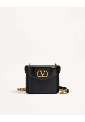 Valentino Garavani Valentino Garavani Vain Vanity Bag In Shiny Calfskin Woman BLACK UNI
