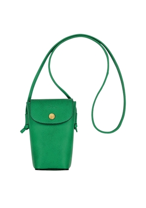 Longchamp Ãpure Leather Phone Case