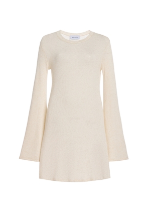 Anemos Bell-Sleeve Knit Linen Mini Dress - Moda Operandi
