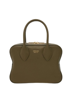 Ferragamo Top Handle Leather Bag