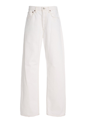 Agolde Kelly Rigid High-Rise Straight-Leg Jeans - Moda Operandi