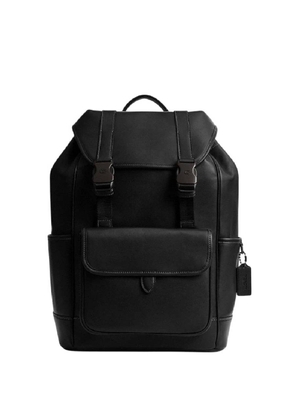Coach League Flap Leather Backpack