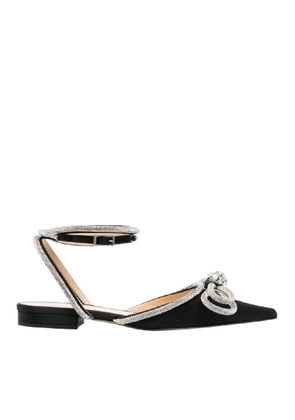 Mach Mach Crystal Embellishments Flats, Brand Size 36 (US Size 6)