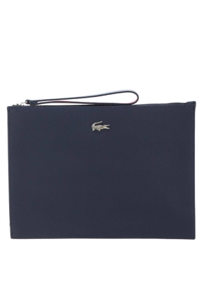 Lacoste Anna Pique Canvas Zip Clutch