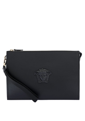 Versace Black La Medusa Clutch