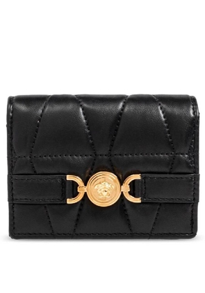 Versace Medusa 95 Quilted Compact Wallet