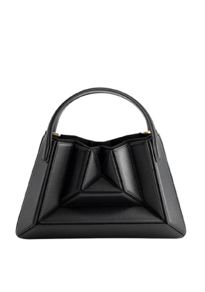 Mlouye Black Calf Leather Sera Tote