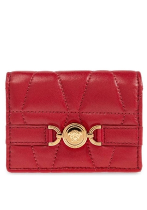 Versace Medusa 95 Quilted Compact Wallet