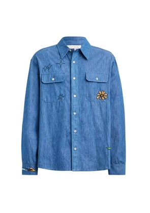 Coach X Observed By Us Chambray Shirt, Size Medium