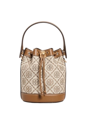 Tory Burch T Monogram Jacquard Mini Bucket Bag