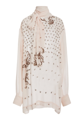 Dries Van Noten Chads Embroidered Top - Moda Operandi