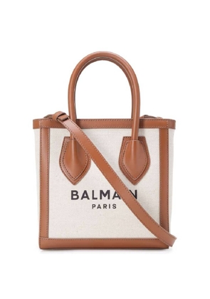 Balmain B Army 24 Leather Shoulder Bag