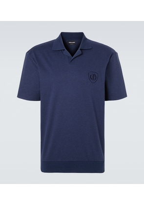 Giorgio Armani Cotton jersey polo shirt