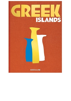 Assouline Greek Islands in Orange - Orange. Size all.