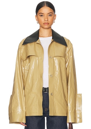 Jil Sander Sport Jacket in Cereal - Brown. Size 38 (also in ).