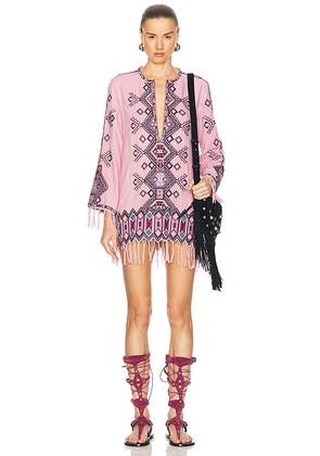 Isabel Marant Zayana Dress in Antik Pink - Pink. Size 34 (also in ).
