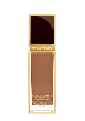 Tom Ford Shade and Illuminate Soft Radiance Foundation SPF 50, Makeup, Mocha, Amber, Nutmeg, Walnut, Espresso Shades - 11.5 Warm Nutmeg