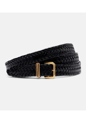 Etro Woven leather belt