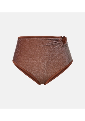 Johanna Ortiz Lame bikini bottoms