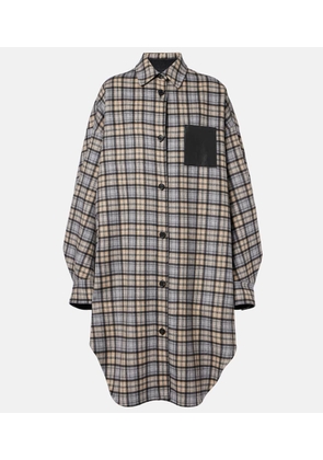 Loewe Reversible wool and cashmere coat