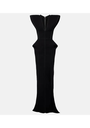 Maticevski Graduate peplum gown