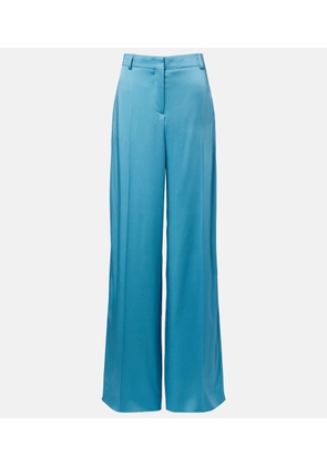 Stella McCartney Satin wide-leg pants