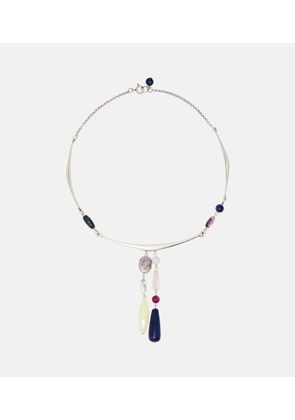 Isabel Marant Mahi embellished pendant necklace