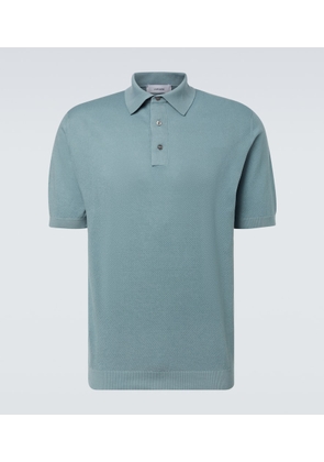 Lardini Cotton pique polo shirt