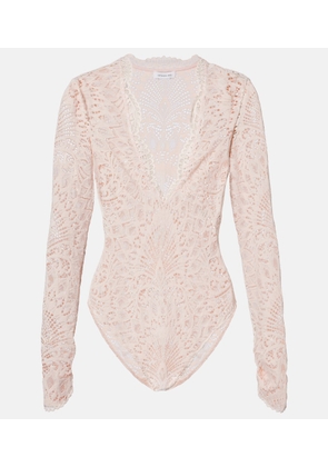 Alexandra Miro Ariella sheer lace bodysuit