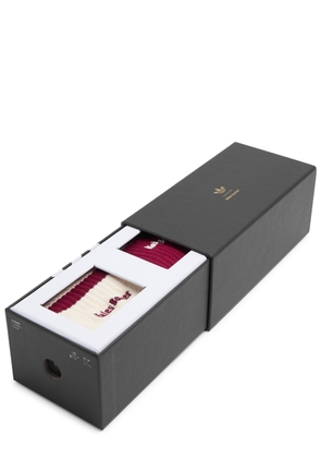 Adidas X Wales Bonner Logo Cotton-blend Socks - set of two - Red - XL (UK16 /xl)