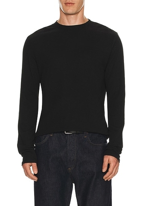 NN07 Clive Sweater in Black - Black. Size L (also in M, S, XL/1X, XXL/2X).