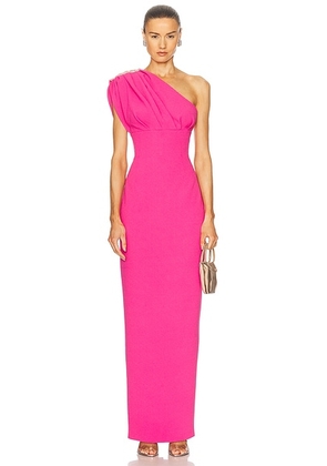 Rachel Gilbert Winona Gown in Hot Pink - Pink. Size 1 (also in 2).