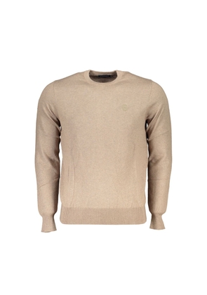 Beige Fabric Sweater - XXL