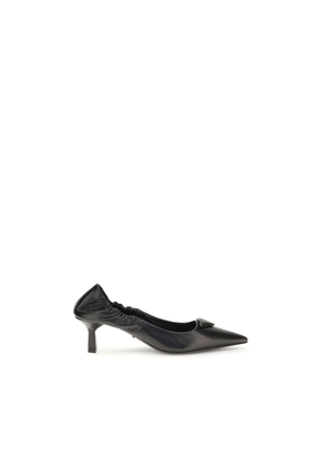 Leather logo Pumps - EU38/US8