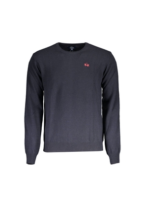 Blue Wool Sweater - XL