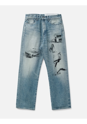 NEIGHBORHOOD x OOTD Washed DP Basic Denim Pants