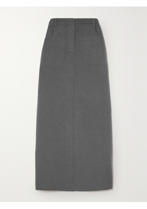 The Frankie Shop - Malvo Wool-blend Maxi Skirt - Gray - x small,small,medium,large,x large
