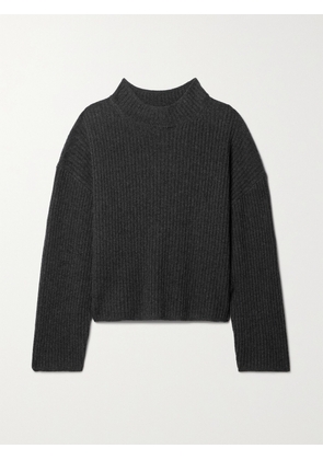 Nili Lotan - Idesia Ribbed Wool Sweater - Gray - x small,small,medium,large