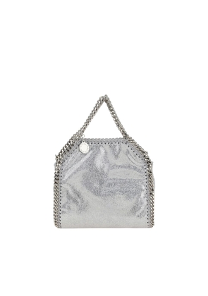 Stella McCartney Silver Polyester Shoulder Bag