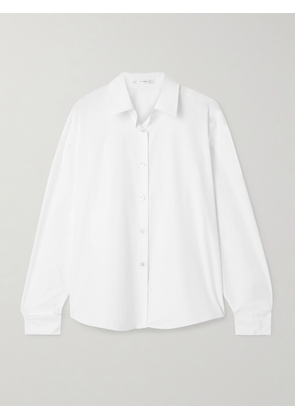 The Row - Maigret Cotton-poplin Shirt - White - US0,US2,US4,US6,US8,US10,US12,US14