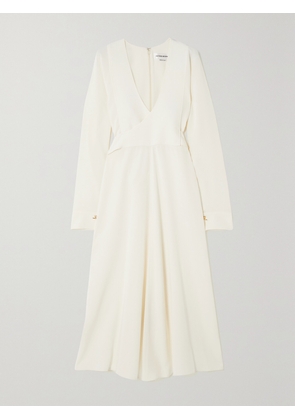 Victoria Beckham - Cady Wrap Dress - Off-white - UK 4,UK 6,UK 8,UK 10,UK 12,UK 14