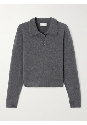 Loulou de Saison - Homere Cashmere Sweater - Gray - x small,small,medium,large,x large
